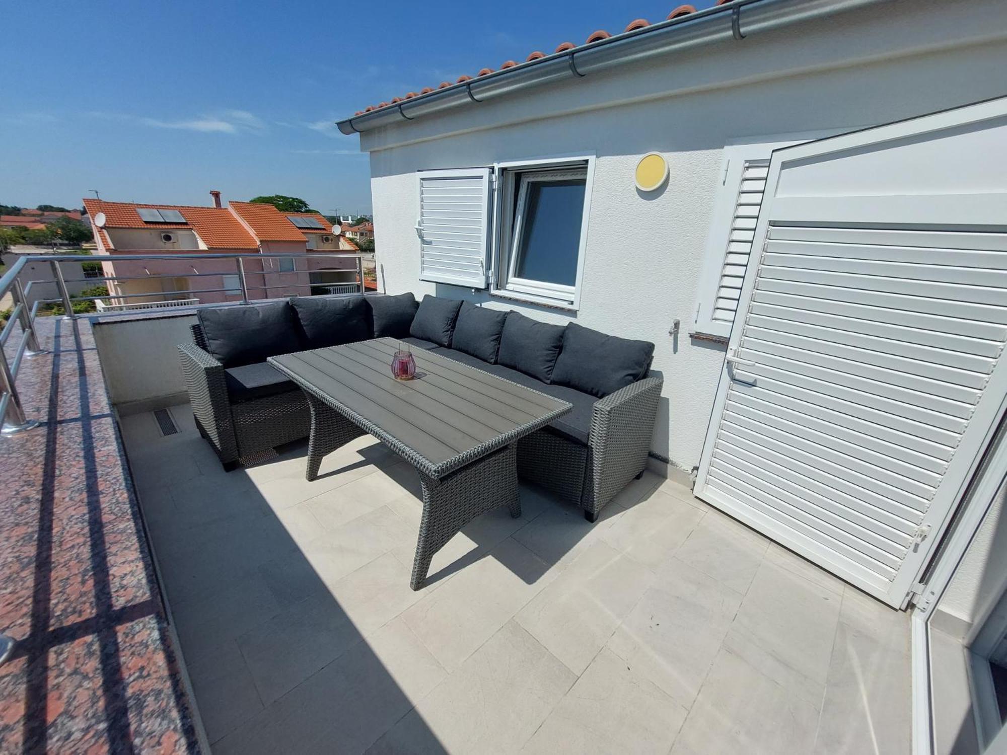 Apartman Nella Biograd na Moru Kültér fotó