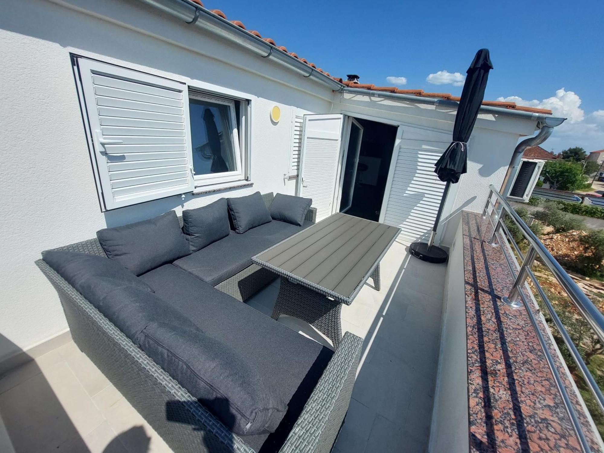 Apartman Nella Biograd na Moru Kültér fotó